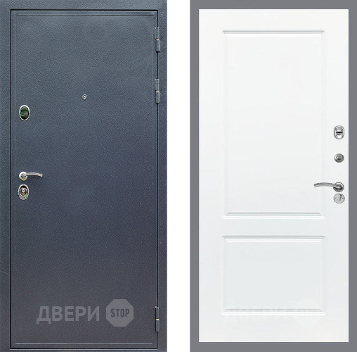 Входная металлическая Дверь Стоп СИЛЬВЕР ФЛ-117 Силк Сноу в Подольск