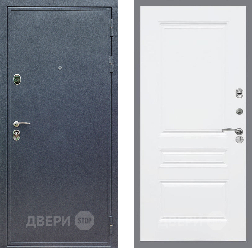Входная металлическая Дверь Стоп СИЛЬВЕР ФЛ-243 Силк Сноу в Подольск