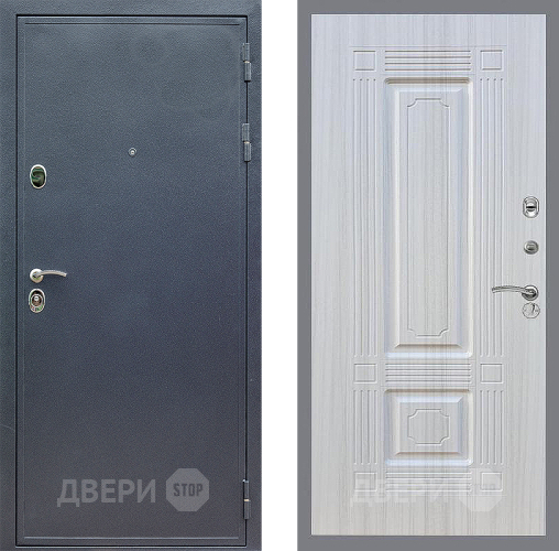 Входная металлическая Дверь Стоп СИЛЬВЕР ФЛ-2 Сандал белый в Подольск