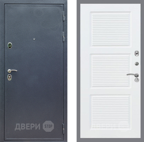 Входная металлическая Дверь Стоп СИЛЬВЕР ФЛ-1 Силк Сноу в Подольск