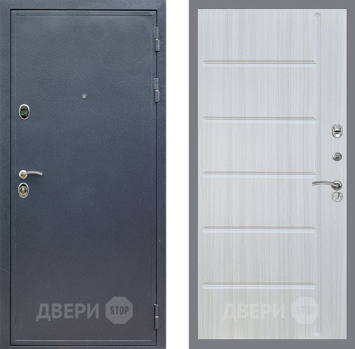 Входная металлическая Дверь Стоп СИЛЬВЕР ФЛ-102 Сандал белый в Подольск