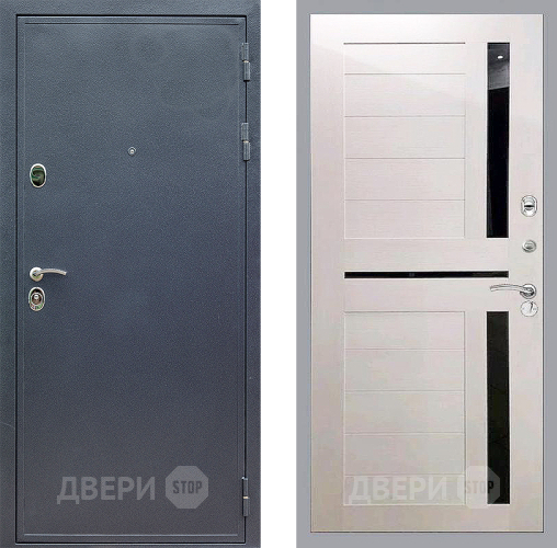 Входная металлическая Дверь Стоп СИЛЬВЕР СБ-18 Лиственница беж в Подольск
