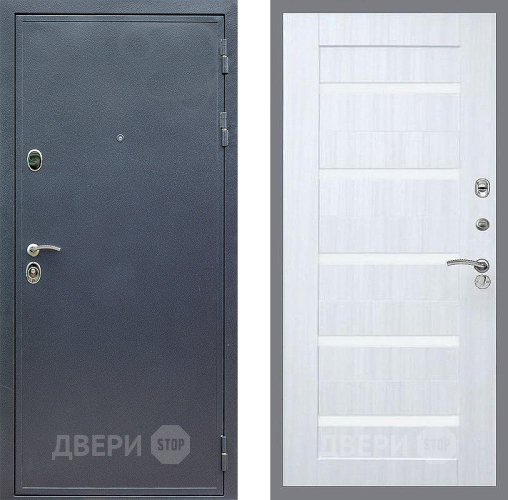 Входная металлическая Дверь Стоп СИЛЬВЕР СБ-14 Сандал белый в Подольск