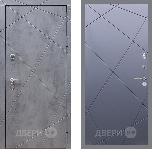 Входная металлическая Дверь Стоп Лучи ФЛ-291 Силк титан в Подольск