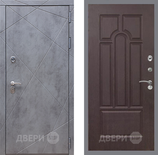 Входная металлическая Дверь Стоп Лучи ФЛ-58 Венге в Подольск