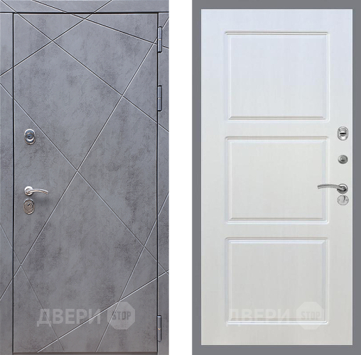 Входная металлическая Дверь Стоп Лучи ФЛ-3 Лиственница беж в Подольск
