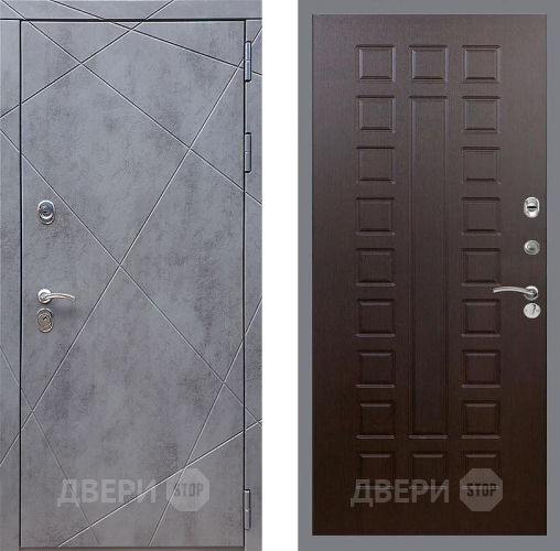 Входная металлическая Дверь Стоп Лучи ФЛ-183 Венге в Подольск