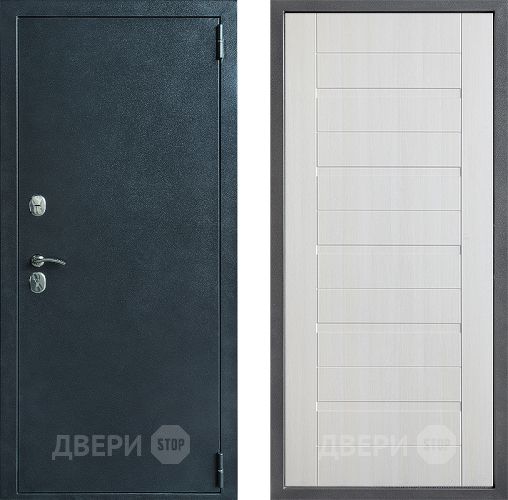Входная металлическая Дверь Дверной континент ДК-70 Дизайн ФЛ-70 Лиственница белая в Подольск