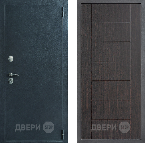 Входная металлическая Дверь Дверной континент ДК-70 Дизайн ФЛ-Лайн Венге в Подольск