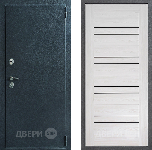 Входная металлическая Дверь Дверной континент ДК-70 Дизайн ФЛ-49 Сосна белая в Подольск