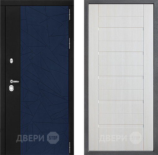 Входная металлическая Дверь Дверной континент ДК-9 ФЛ-70 Лиственница белая в Подольск
