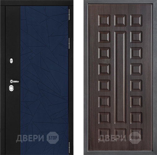 Входная металлическая Дверь Дверной континент ДК-9 ФЛ-183 Венге в Подольск