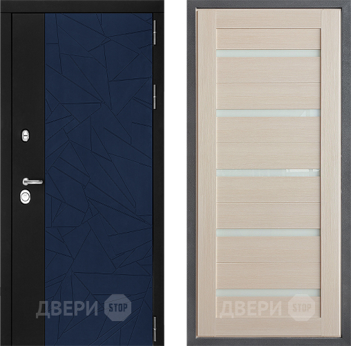 Входная металлическая Дверь Дверной континент ДК-9 ФЛ-47 Лиственница белая в Подольск