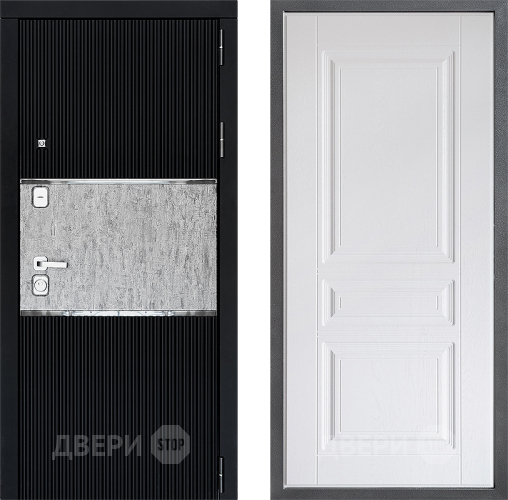 Дверь Дверной континент ДК-13 ФЛ-243 Альберо Браш серебро в Подольск