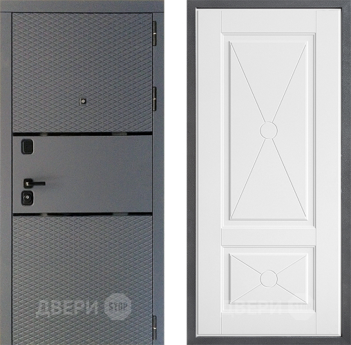 Входная металлическая Дверь Дверной континент Диамант Дизайн ФЛ-617 Софт милк в Подольск