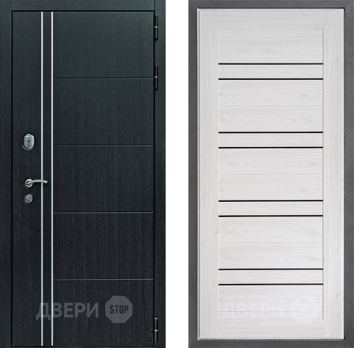 Входная металлическая Дверь Дверной континент Теплолюкс Дизайн ФЛ-49 Сосна белая в Подольск