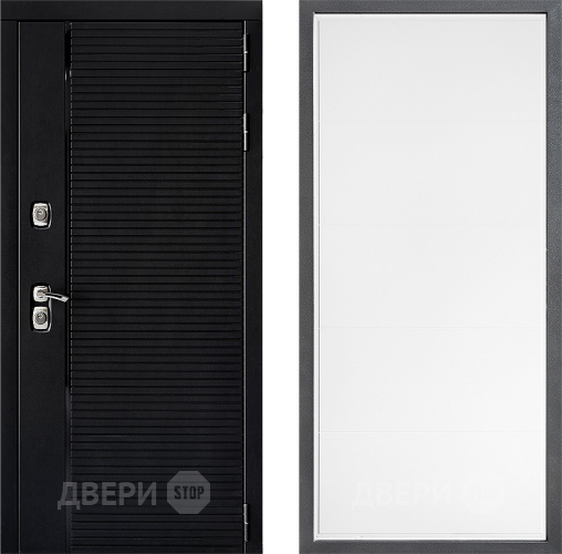 Входная металлическая Дверь Дверной континент ДК-1 ФЛ-649 Белый софт в Подольск