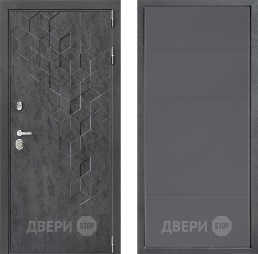 Дверь Дверной континент ДК-3/713 ФЛ-649 Графит софт в Подольск