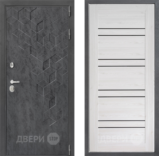 Входная металлическая Дверь Дверной континент ДК-3/713 ФЛ-49 Сосна белая в Подольск