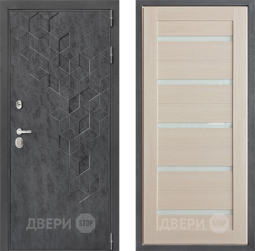 Входная металлическая Дверь Дверной континент ДК-3/713 ФЛ-47 Капучино в Подольск