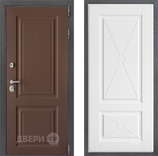 Входная металлическая Дверь Дверной континент ДК-3/729 ФЛ-617 Софт милк в Подольск
