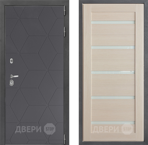Входная металлическая Дверь Дверной континент ДК-3/744 ФЛ-47 Капучино в Подольск