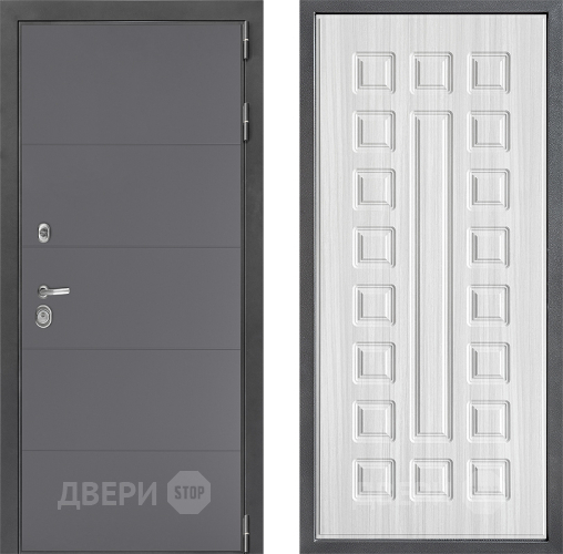 Входная металлическая Дверь Дверной континент ДК-3/649 ФЛ-183 Сандал белый в Подольск