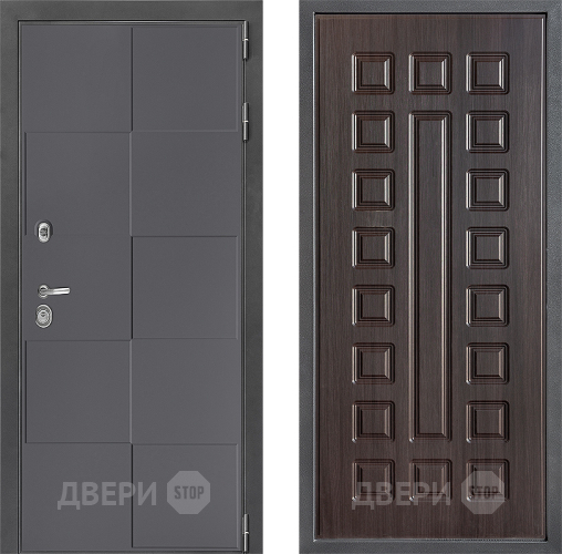 Входная металлическая Дверь Дверной континент ДК-3/606 ФЛ-183 Венге в Подольск
