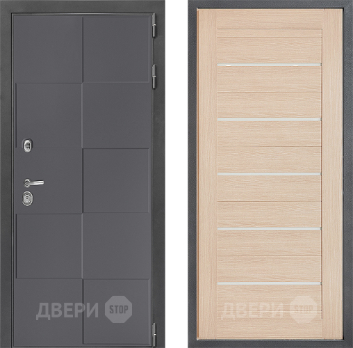 Входная металлическая Дверь Дверной континент ДК-3/606 ФЛ-46 Капучино в Подольск