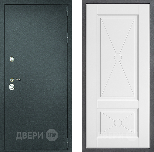 Дверь Дверной континент Рубикон Серебро Дизайн ФЛ-617 Софт милк в Подольск