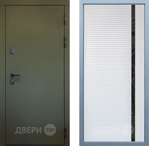 Входная металлическая Дверь Дива МД-61 МХ-45 Белый матовый в Подольск