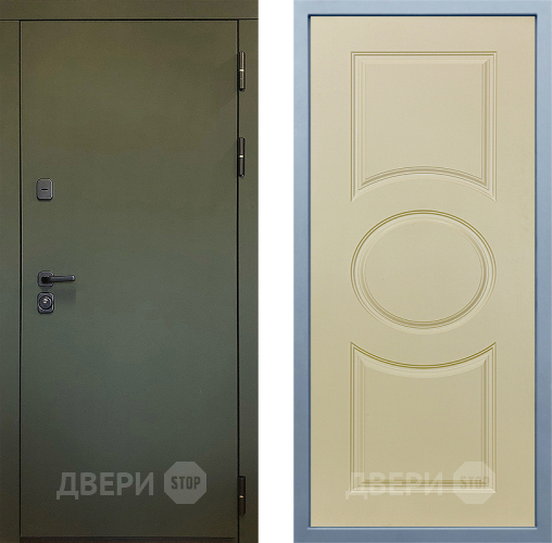 Входная металлическая Дверь Дива МД-61 Д-8 Шампань в Подольск