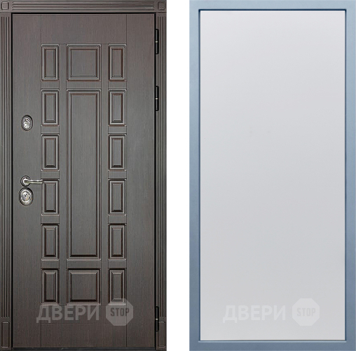 Входная металлическая Дверь Дива МД-38 Н-1 Белый в Подольск