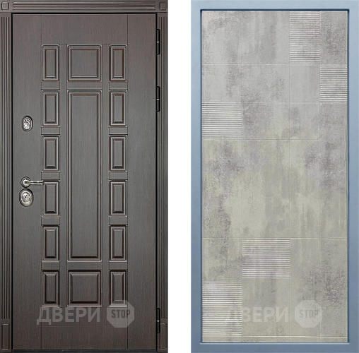 Входная металлическая Дверь Дива МД-38 Д-4 Бетон темный в Подольск