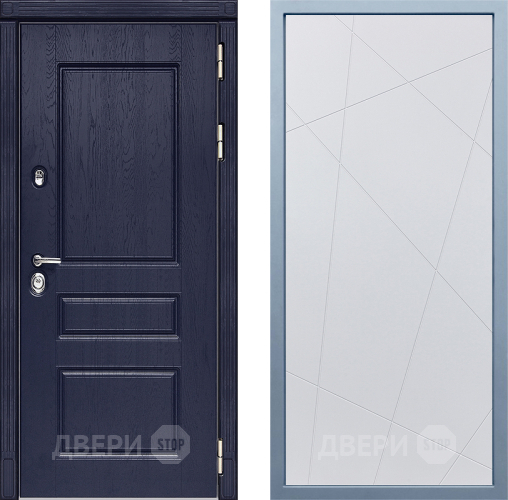 Входная металлическая Дверь Дива МД-45 Д-11 Белый в Подольск