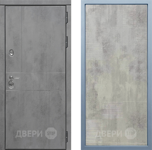 Дверь Дива МД-48 Д-4 Бетон темный в Подольск