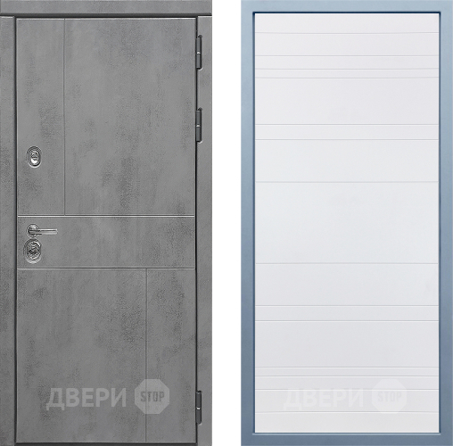 Входная металлическая Дверь Дива МД-48 Д-5 Белый в Подольск