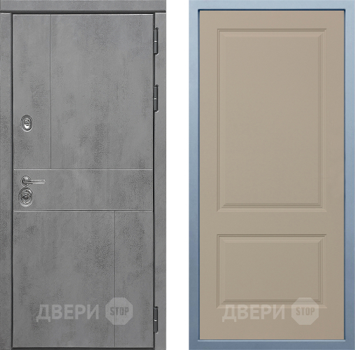 Входная металлическая Дверь Дива МД-48 Д-7 Шампань в Подольск