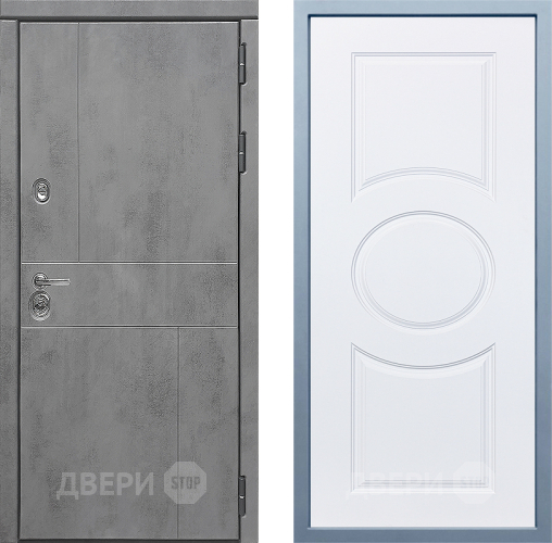 Входная металлическая Дверь Дива МД-48 Д-8 Белый в Подольск