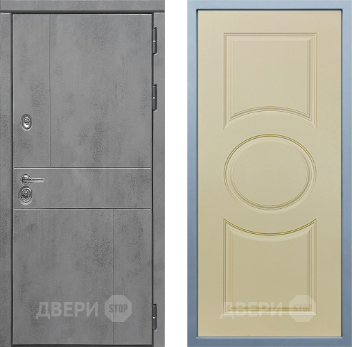 Входная металлическая Дверь Дива МД-48 Д-8 Шампань в Подольск