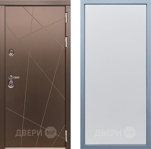 Входная металлическая Дверь Дива МД-50 Н-1 Белый в Подольск