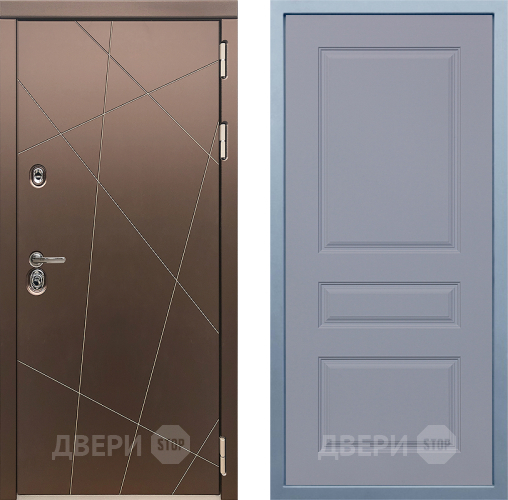 Входная металлическая Дверь Дива МД-50 Д-13 Силк Маус в Подольск