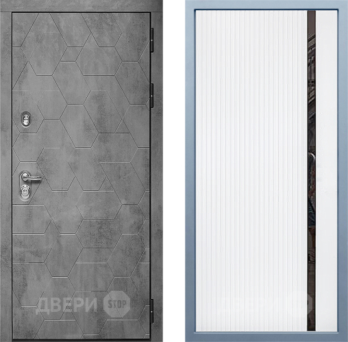 Входная металлическая Дверь Дива МД-51 МХ-46 Белый матовый в Подольск