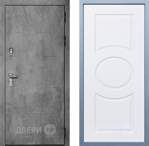 Входная металлическая Дверь Дива МД-51 Д-8 Белый в Подольск