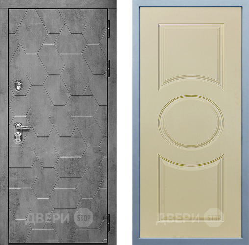 Входная металлическая Дверь Дива МД-51 Д-8 Шампань в Подольск