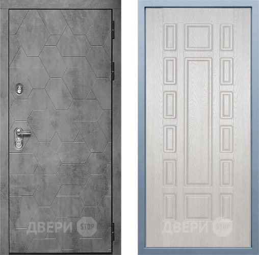 Входная металлическая Дверь Дива МД-51 М-2 Дуб филадельфия крем в Подольск