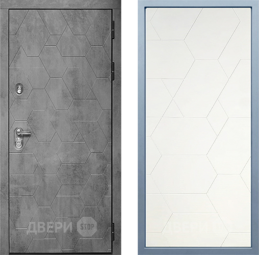 Входная металлическая Дверь Дива МД-51 М-16 Белый в Подольск