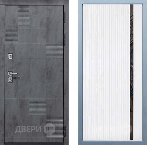 Входная металлическая Дверь Дива МД-35 МХ-46 Белый матовый в Подольск
