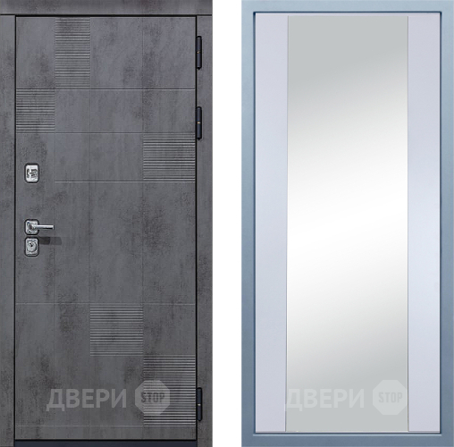 Дверь Дива МД-35 Д-15 Зеркало Белый в Подольск