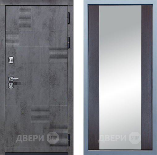 Дверь Дива МД-35 Д-15 Зеркало Венге в Подольск